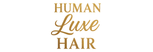 Human luxe air logo golden color