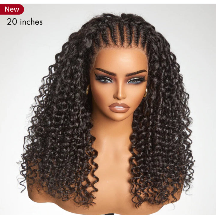 Fulani Luxe Deep Wave Braided Wig