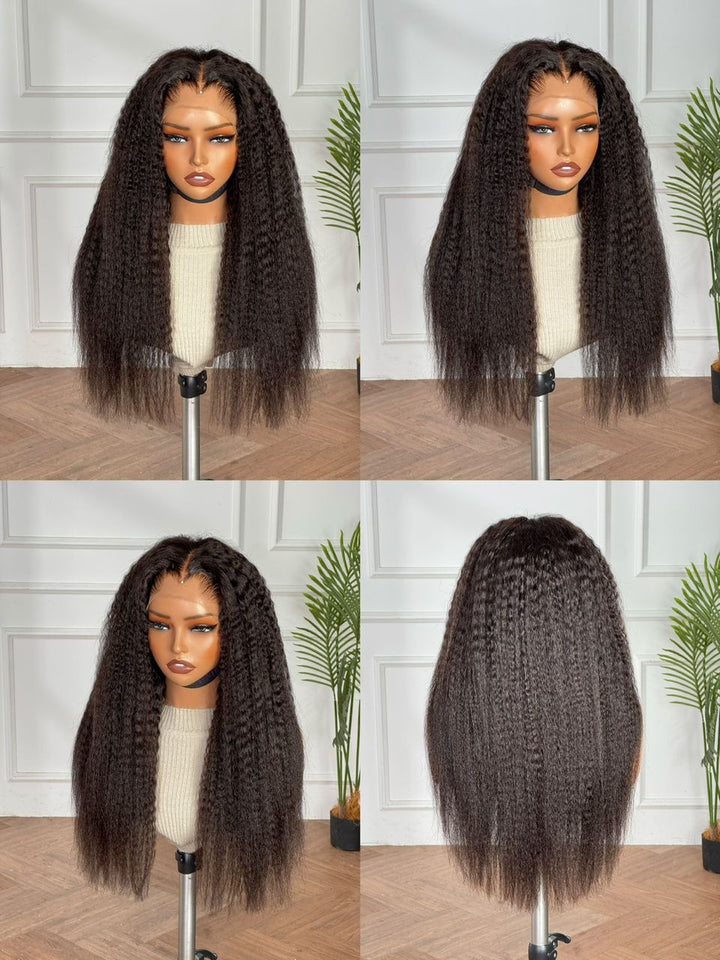 Raw Luxe Precision Hairline - 20" 13x4 Boha Curl Glueless Wig