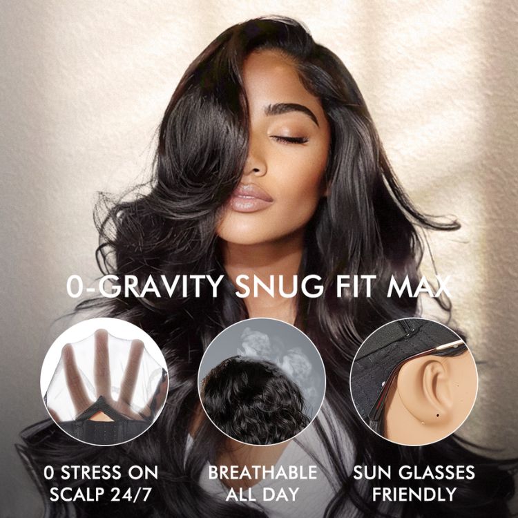 Bone Straight HD Glueless  Lace Wig | 7x6 Closure