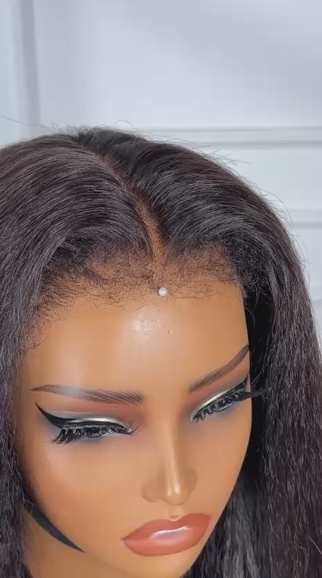 Raw Luxe - Kinky Straight Glueless Wig (7x6 Closure)