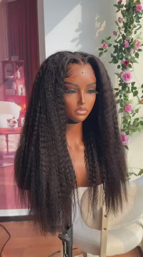 Raw Luxe Precision Hairline - 20" 13x4 Boha Curl Glueless Wig