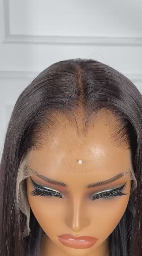 Raw Luxe- Silky Straight Glueless Wig (13x4) HD Frontal